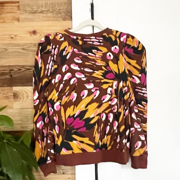 The Get Puff Sleeve Printed Sweatshirt - Picture 7 of 8